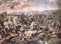 La Bataille à Pons Milvius detail1 Maître Renaissance Raphael